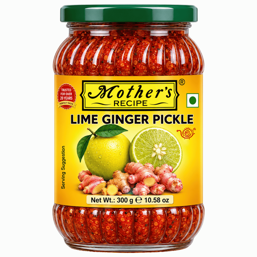 Mother's Recipe Lime Ginger Pickle 300 g buy online USA - 1